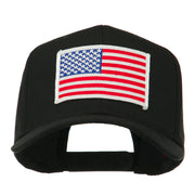 White American Flag Patched Cap