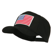 White American Flag Patched Cap