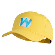 Wario Patch Patched Solid Cotton Twill 5 Panel Prostyle Snap Cap - Yellow OSFM
