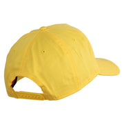 Wario Patch Patched Solid Cotton Twill 5 Panel Prostyle Snap Cap - Yellow OSFM