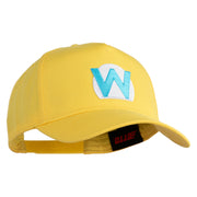 Wario Patch Patched Solid Cotton Twill 5 Panel Prostyle Snap Cap - Yellow OSFM
