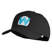 Wario Patch Patched Solid Cotton Twill 5 Panel Prostyle Snap Cap - Black OSFM