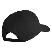 Wario Patch Patched Solid Cotton Twill 5 Panel Prostyle Snap Cap - Black OSFM