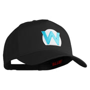 Wario Patch Patched Solid Cotton Twill 5 Panel Prostyle Snap Cap - Black OSFM