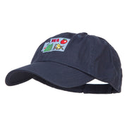 USA State Washington Patched Low Profile Cap