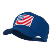 White American Flag Patched Cap