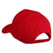 Wario Patch Patched Solid Cotton Twill 5 Panel Prostyle Snap Cap - Red OSFM