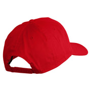 Wario Patch Patched Solid Cotton Twill 5 Panel Prostyle Snap Cap - Red OSFM