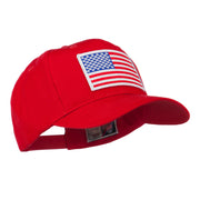 White American Flag Patched Cap