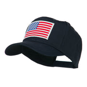 White American Flag Patched Cap