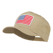 White American Flag Patched Cap