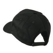 Happy Halloween with Spider Web Embroidered Cap