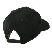 Happy Halloween with Spider Web Embroidered Cap