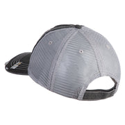 U.S. Army 33rd Infantry Brigade Combat Team Embroidered Low Profile Special Cotton Mesh Cap - Black OSFM