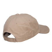 Bowling Ball Embroidered Canvas Cotton Cap