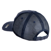 U.S. Army 33rd Infantry Brigade Combat Team Embroidered Low Profile Special Cotton Mesh Cap - Navy OSFM
