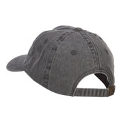 World's Best Grandpa Embroidered Washed Cap