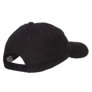 Bowling Ball Embroidered Canvas Cotton Cap