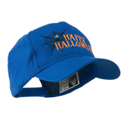 Happy Halloween with Spider Web Embroidered Cap