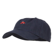 Mini Car Embroidered Low Cap