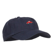 Mini Car Embroidered Low Cap