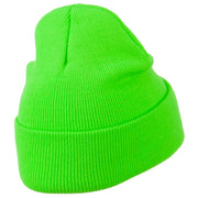 Cali Embroidered Neon Long Beanie