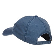 Bewitching Embroidered Washed Cap