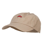 Mini Car Embroidered Low Cap