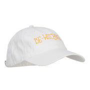 Bewitching Embroidered Washed Cap