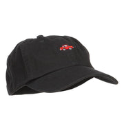 Mini Car Embroidered Low Cap