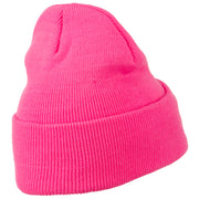 Cali Embroidered Neon Long Beanie