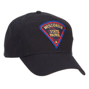 Wisconsin Police Seal Patched Cotton Twill Cap