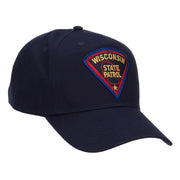 Wisconsin Police Seal Patched Cotton Twill Cap