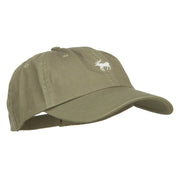 Mini Moose Embroidered Low Cap