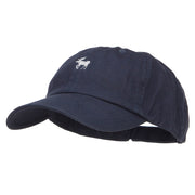 Mini Moose Embroidered Low Cap