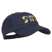 Sweden SWE Flag Embroidered Low Profile Cap