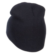 Word of Grandpa Embroidered Short Beanie