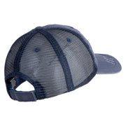 U.S. Army 34th Infantry Division Embroidered Low Profile Special Cotton Mesh Cap - Navy OSFM