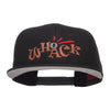 Baseball Whack Embroidered Snapback Cap