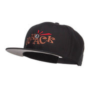 Baseball Whack Embroidered Snapback Cap