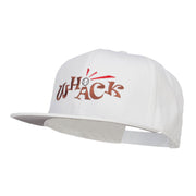 Baseball Whack Embroidered Snapback Cap