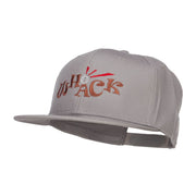 Baseball Whack Embroidered Snapback Cap