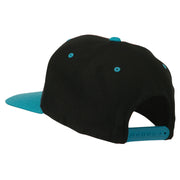 Wow Embroidered Snapback Cap