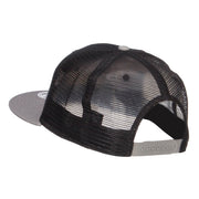 Wind Surfing Embroidered Snapback Mesh Cap