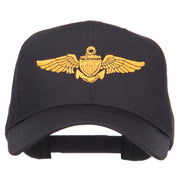 US Navy Wing Embroidered High Cap