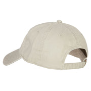 Taiwan TWN Flag Embroidered Washed Cotton Twill Cap