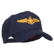 US Navy Wing Embroidered High Cap