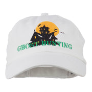 Halloween Ghost Hunting Embroidered Pet Spun Cap