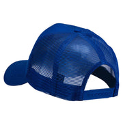 Washington State Flag Patched Mesh Cap