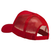 Washington State Flag Patched Mesh Cap